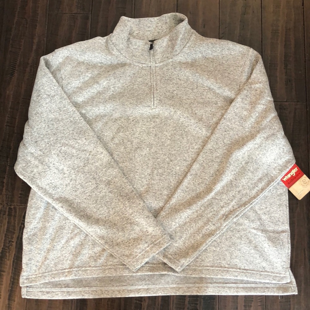 Wrangler Men’s Quarter Zip pull over